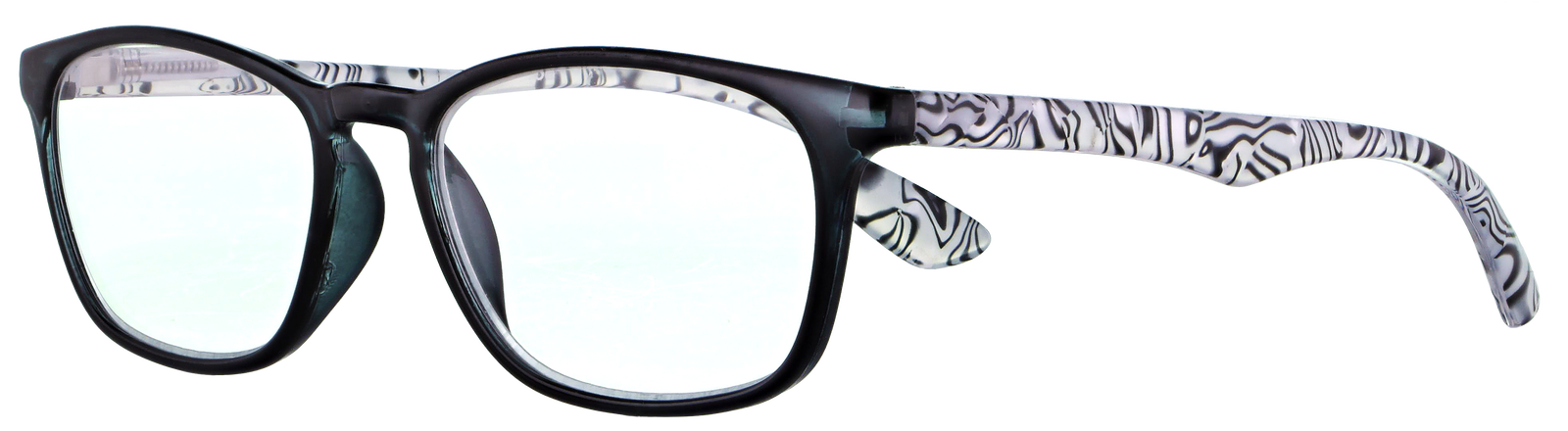 Fertiglesebrille 04851 schwarz +1,00 Dioptrien