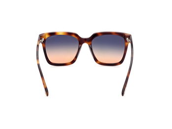 Das Bild zeigt die Sonnenbrille FT0952 53P von der Marke Tom Ford in havanna.