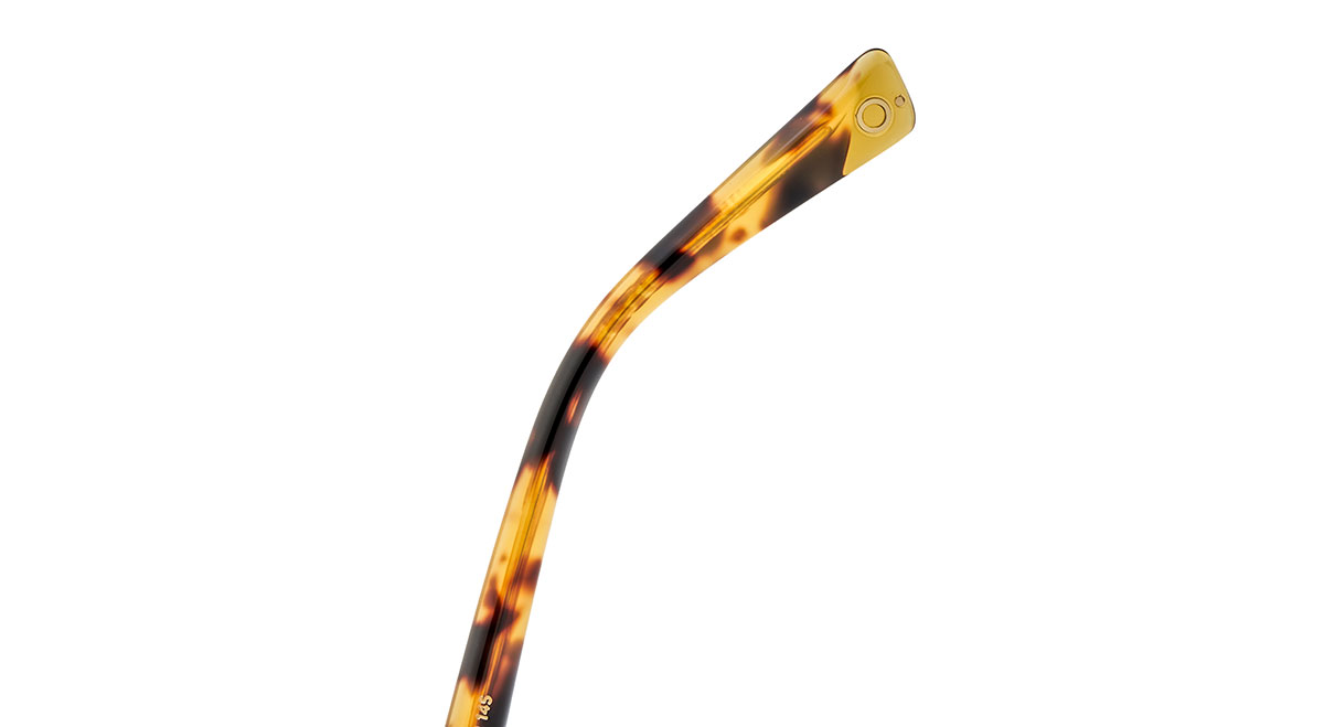 Das Bild zeigt die Korrektionsbrille ANEMON YWHV YWHV von der Marke Etnia Barcelona in gelb transparent.