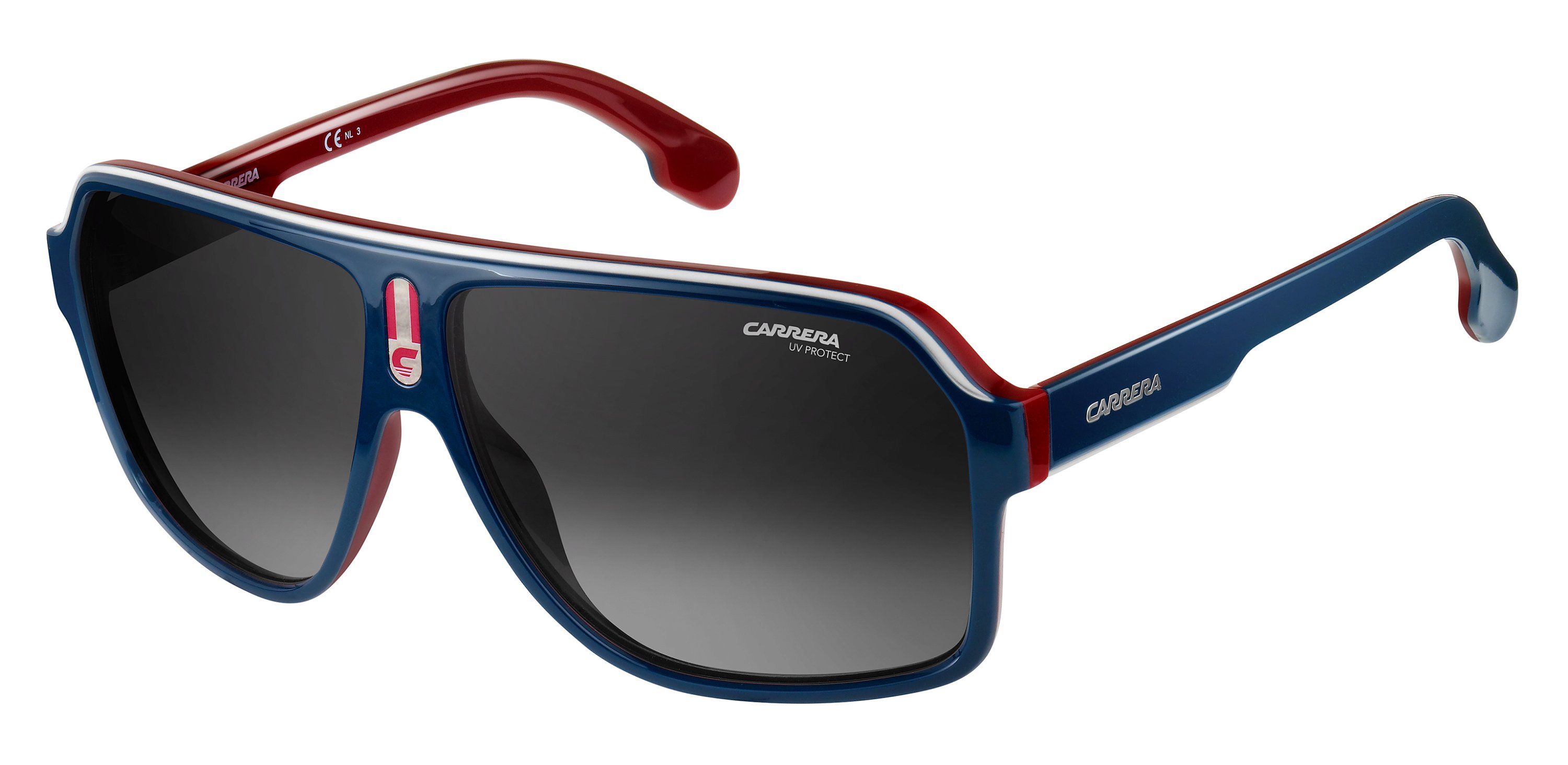 Carrera Sonnenbrille 1001/S 8RU blau rot
