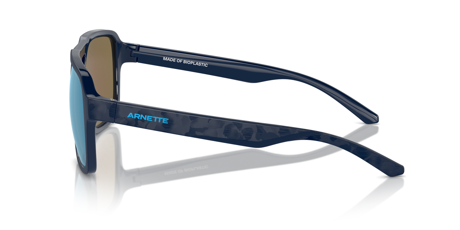Das Bild zeigt die Sonnenbrille AN4339 275422 von der Marke Arnette in schwarz.