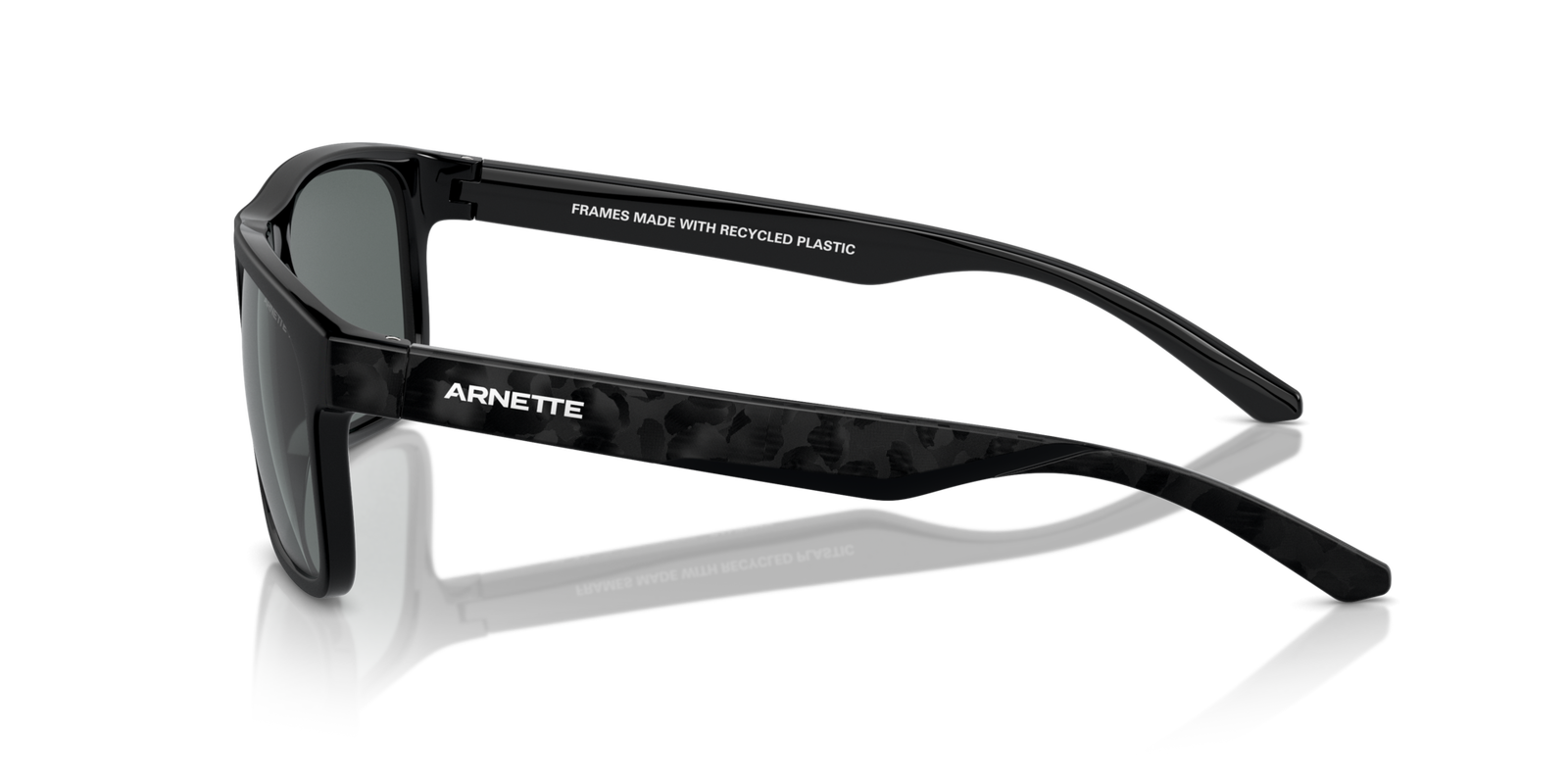 Das Bild zeigt die Sonnenbrille AN4341 290081 von der Marke Arnette in schwarz.