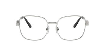 Das Bild zeigt die Korrektionsbrille RL5128 von der Marke Ralph Lauren in Silber.