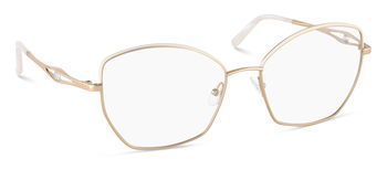 Auf diesem Bild sehen sie die Korrektionsbrille 9138 von Flair in der Farbe Gold