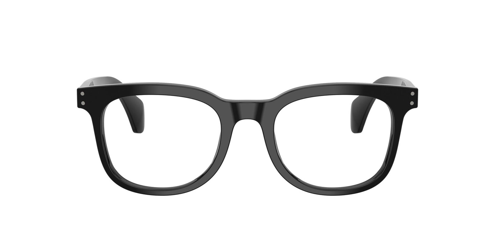 zu sehen ist die Korrektionsbrille 2023 von Moncler in der Farbe Schwarz.