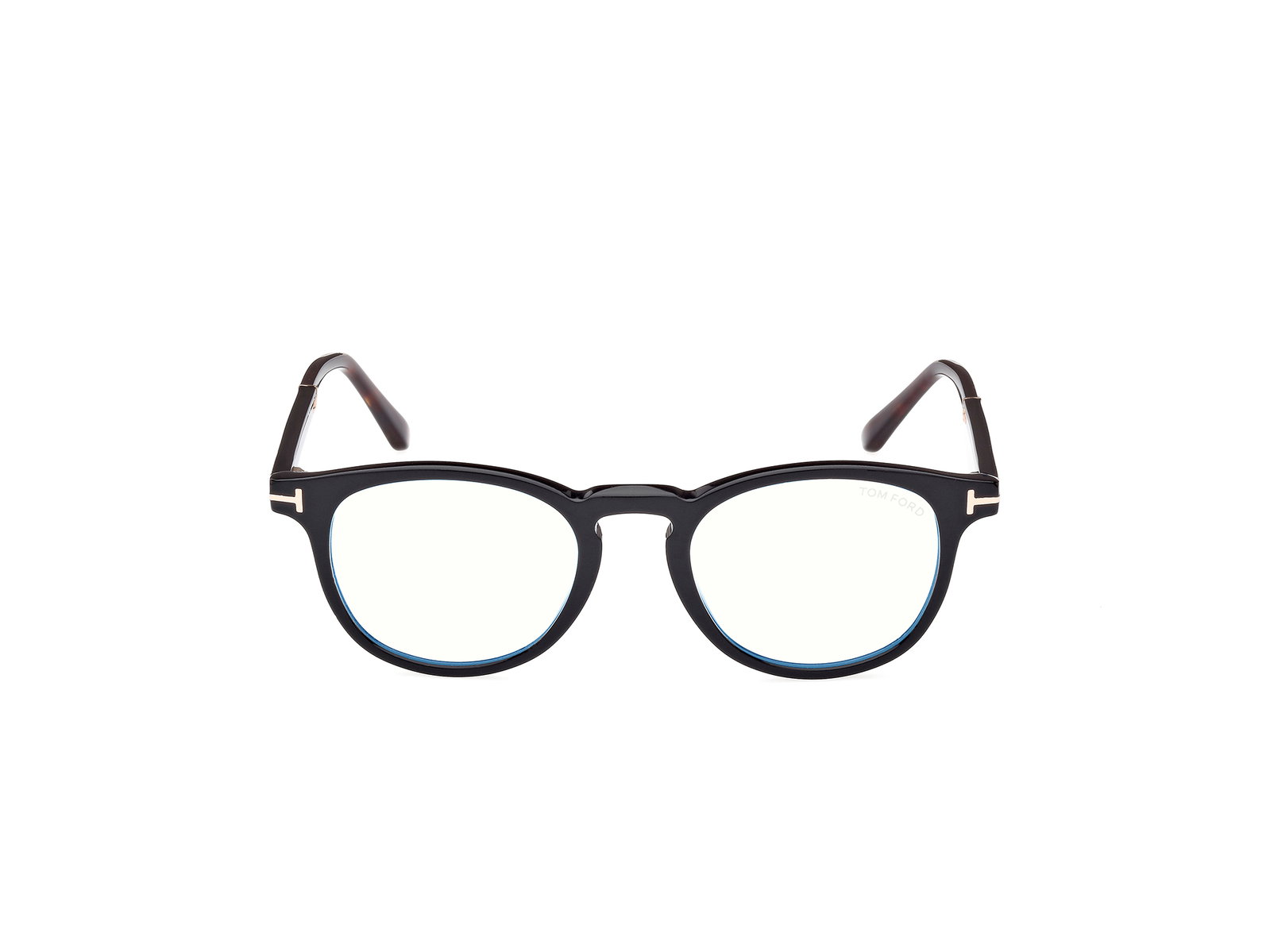 Das Bild zeigt die Korrektionsbrille FT5891-B 005 von der Marke Tom Ford in schwarz.