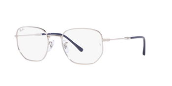 Das Bild zeigt die Korrektionsbrille RX6496 2501 von der Marke Ray Ban in Silber.