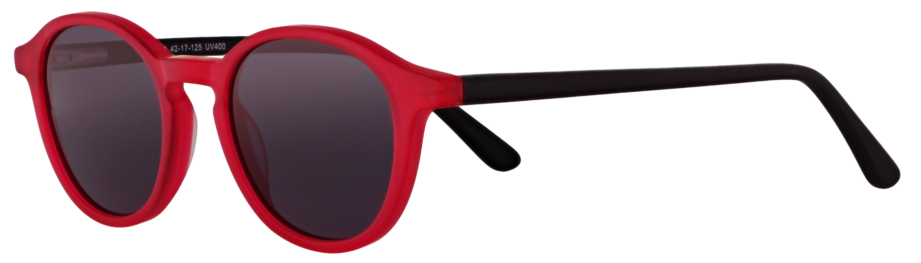 Das Bild zeigt die Sonnenbrille 718753 von der Marke Abele Optik in Rot.