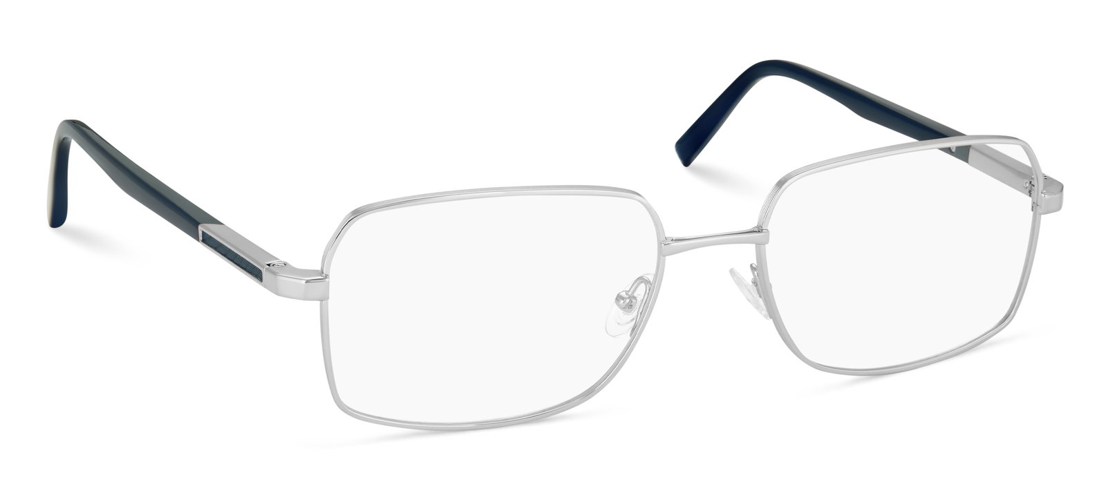 Das Bild zeigt die Korrektionsbrille 5083 von der Marke Flair in der Farbe Silber.