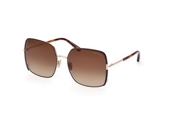 Das Bild zeigt die Sonnenbrille FT1006 48F von der Marke Tom Ford in havana.