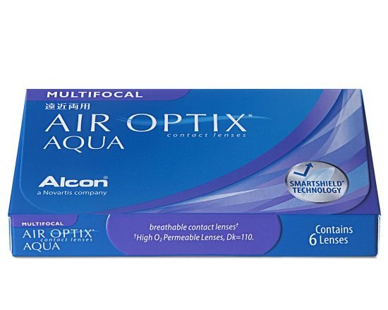 Air Optix Aqua Multifocal, Alcon (6 Stk.)