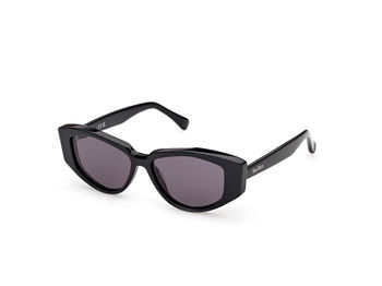 Das Bild zeigt die Sonnenbrille MM0161 von der Marke Max Mara in Schwarz.