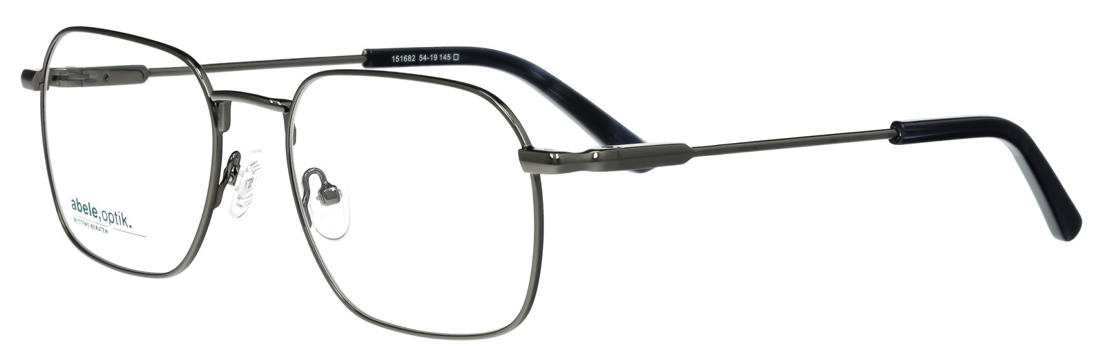abele optik Metallfassung für Herren in Gunmetal 151682