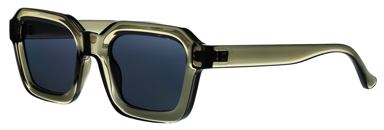 abele optik Sonnenbrille für Damen in grün transparent 722181
