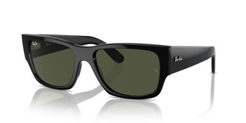 Das Bild zeigt die Sonnenbrille RB0947S 901/31 von der Marke Ray-Ban in Schwarz.