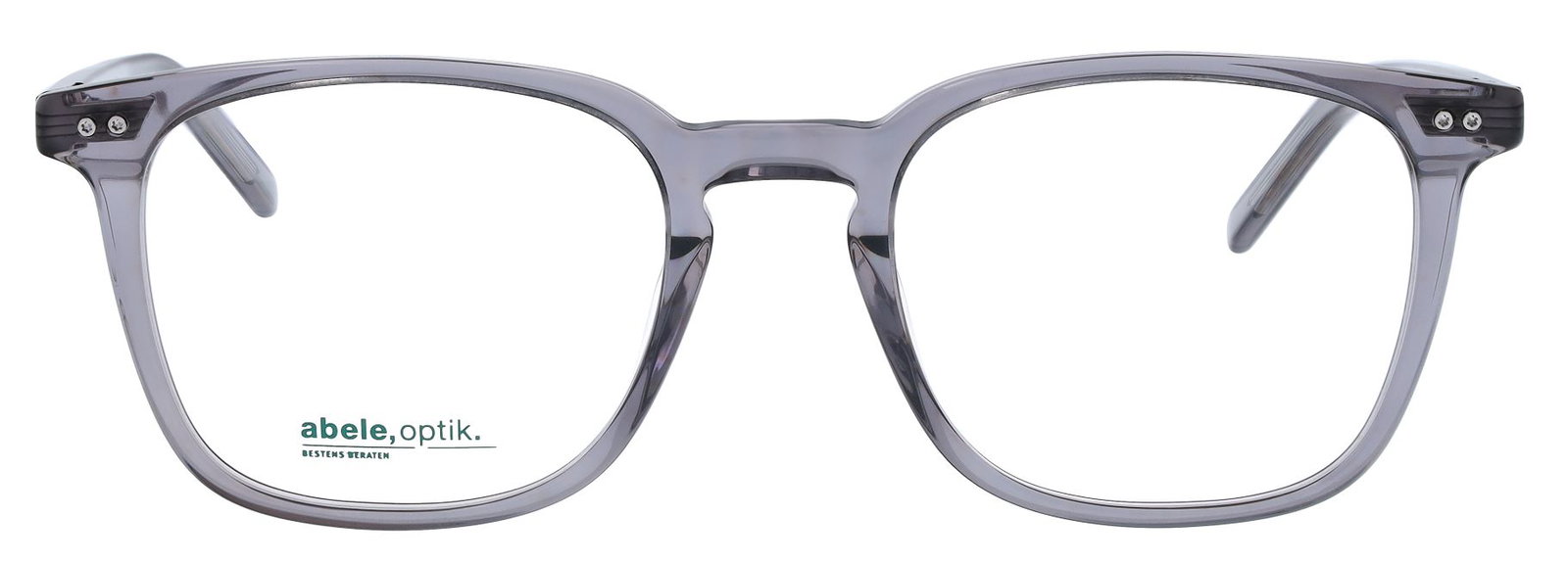 Das Bild zeigt die Korrektionsbrille 152261 von Abele Optik in der Farbe Transparent.