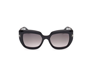 Das Bild zeigt die Sonnenbrille AN3090 FT1192 01B von der Marke Tom Ford in blau.