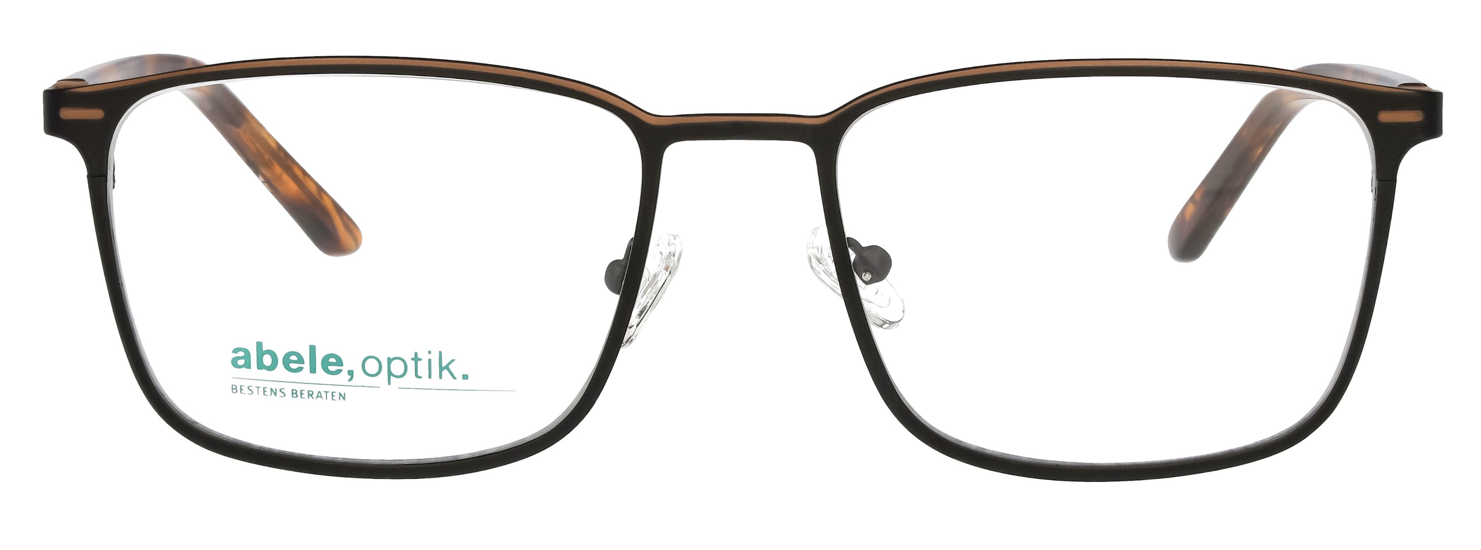 abele optik Brille für Herren in dunkelgrau / braun Bgl. havanna 148281