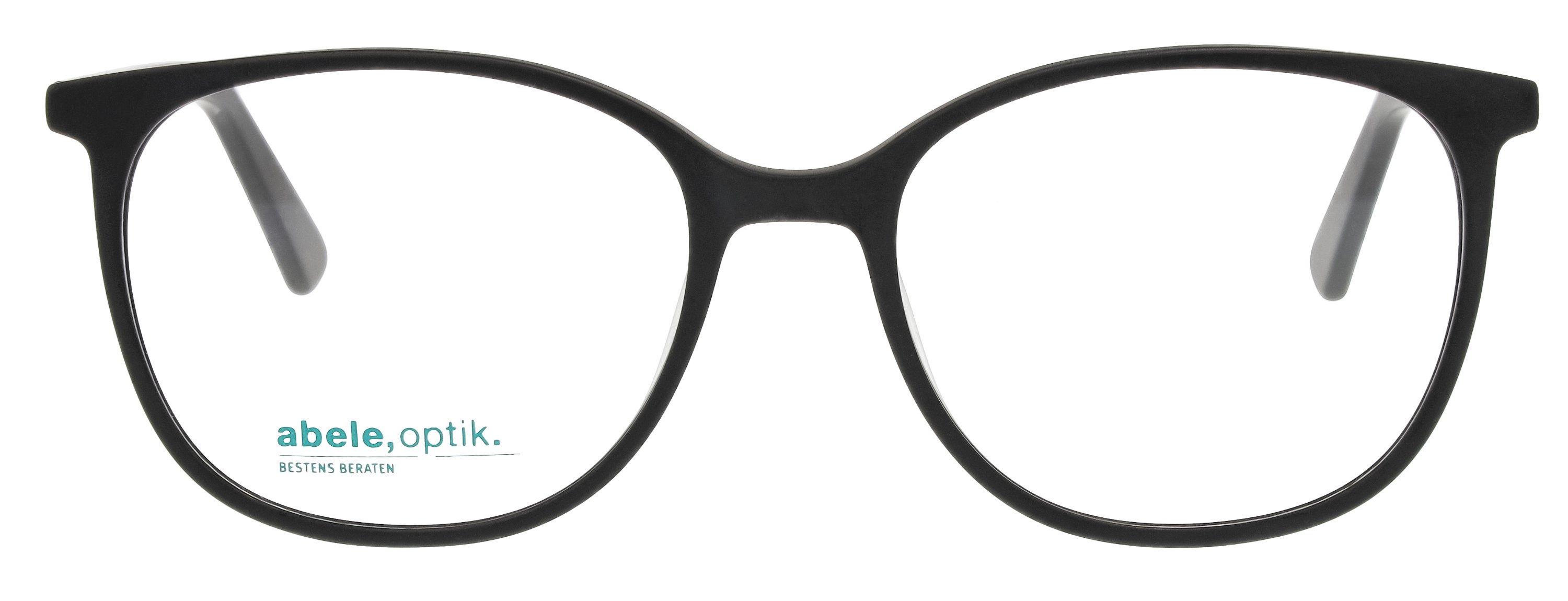 abele optik Brille für Damen in schwarz matt 147652