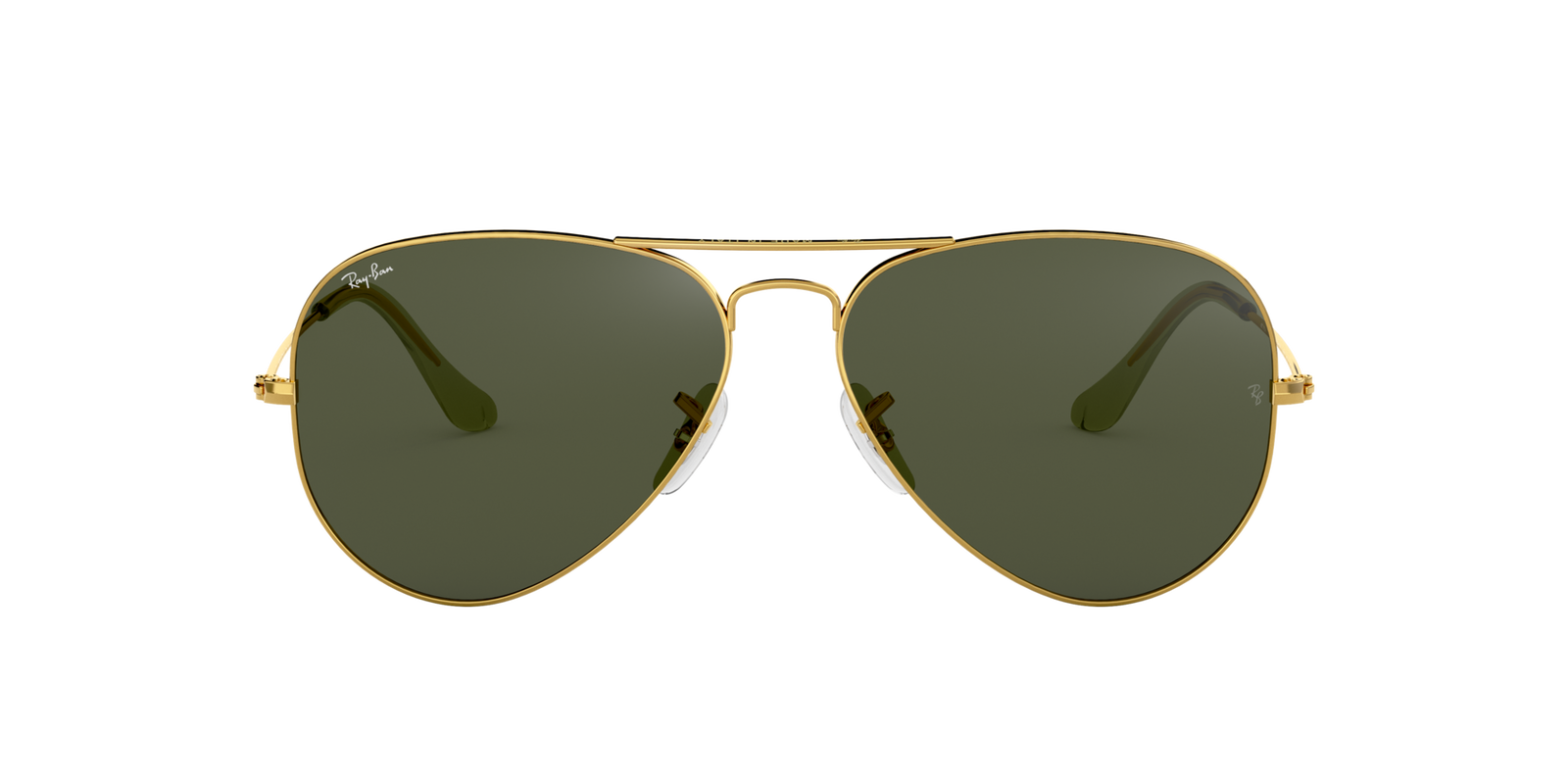 Das Bild zeigt die Ray Ban Aviator L0205 von vorne.