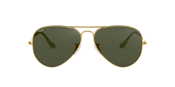 Das Bild zeigt die Ray Ban Aviator L0205 von vorne.