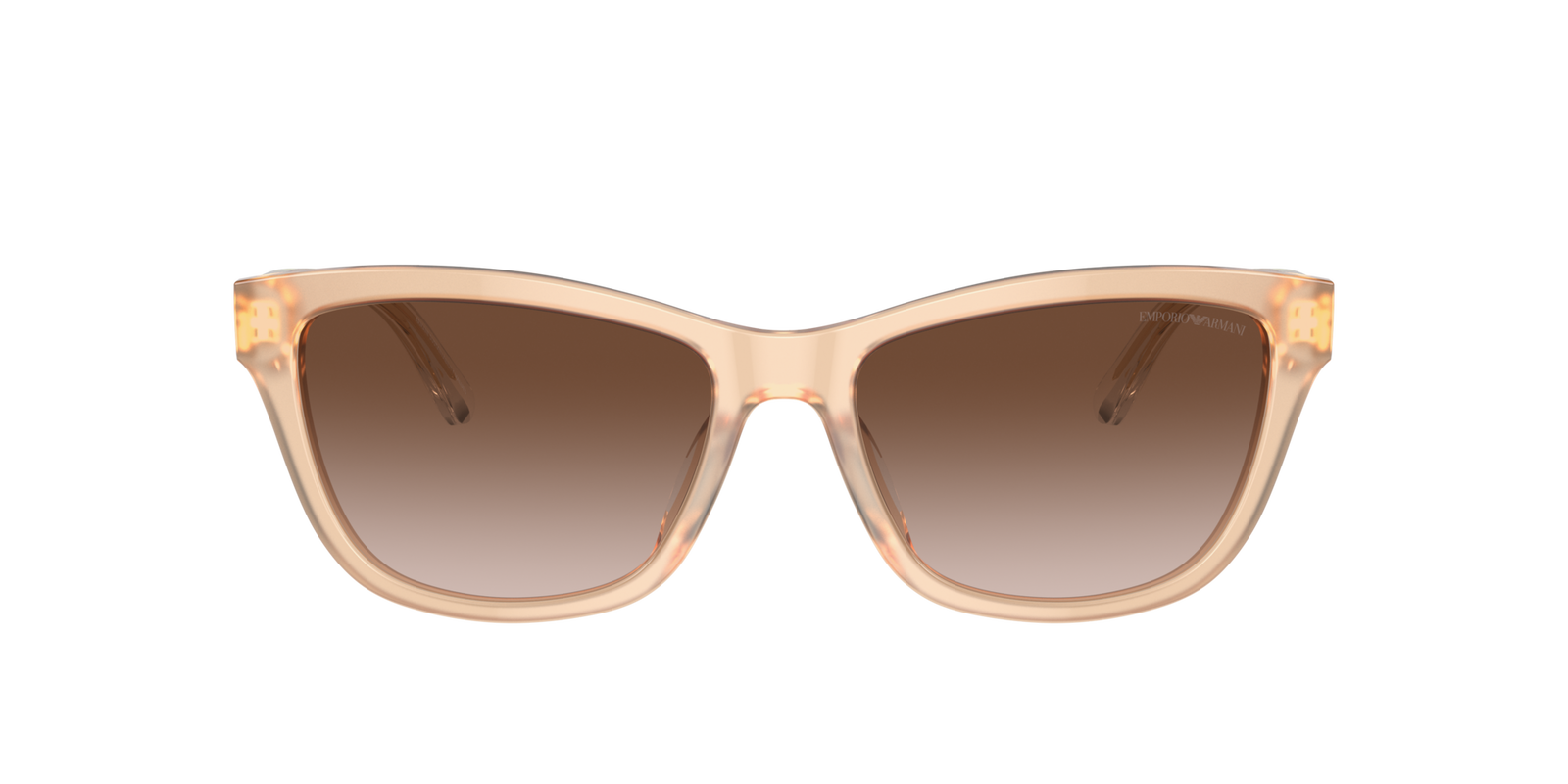 Das Bild zeigt die Sonnenbrille EA4227U 609813 von der Marke Emporio Armani in beige.