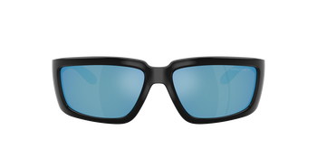 Das Bild zeigt die Sonnenbrille 4355 von Arnette in der Farbe Schwarz/Blau