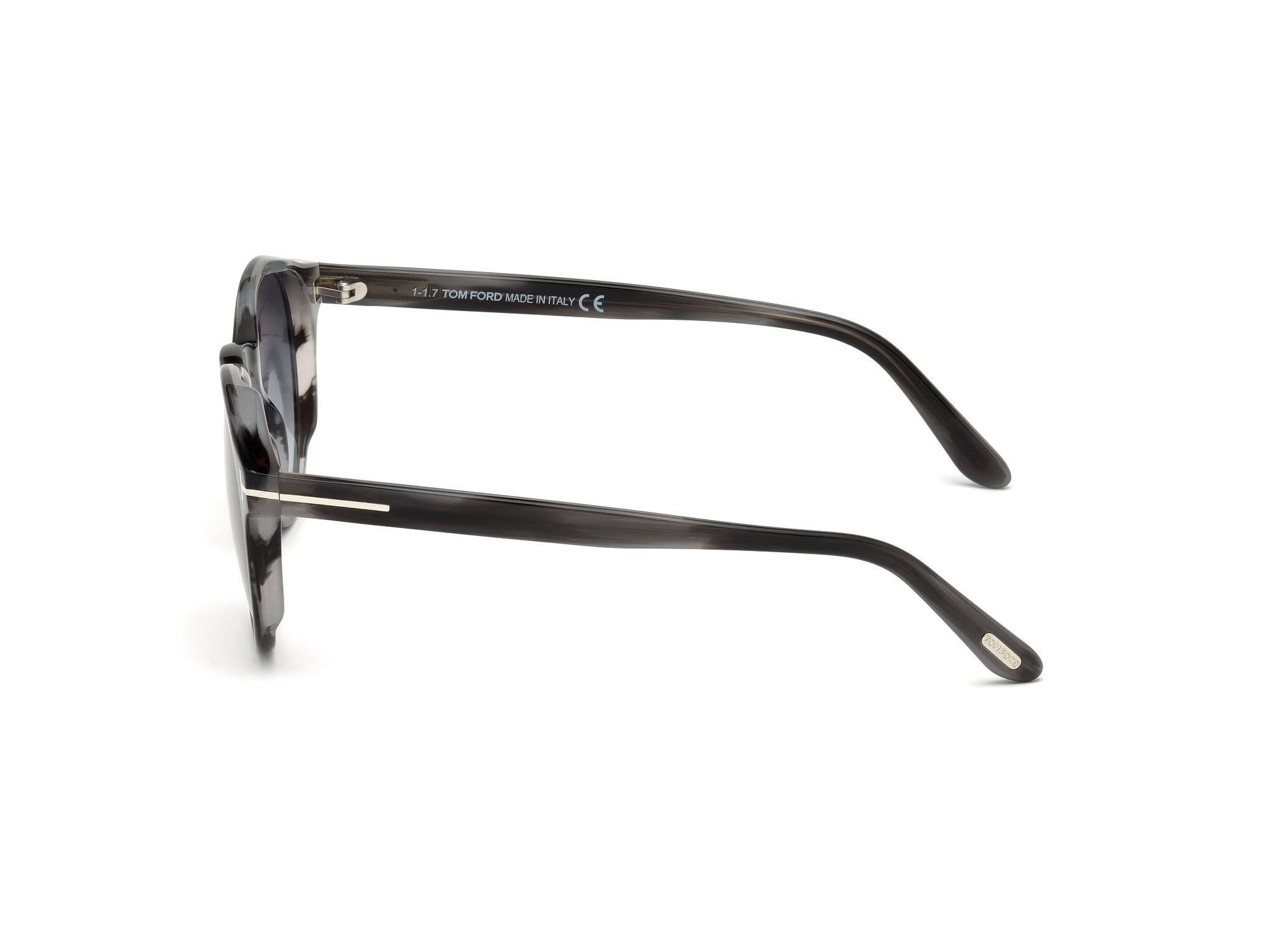 Das Bild zeigt die Sonnenbrille FT0591 20B von der Marke Tom Ford in grau.