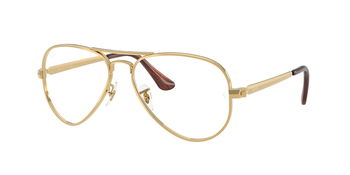Ray Ban Brille Aviator max in Gold RX3925 2500