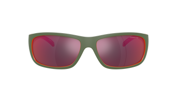 Das Bild zeigt die Sonnenbrille AN4290 29436Q von der Marke Arnette in Grün.