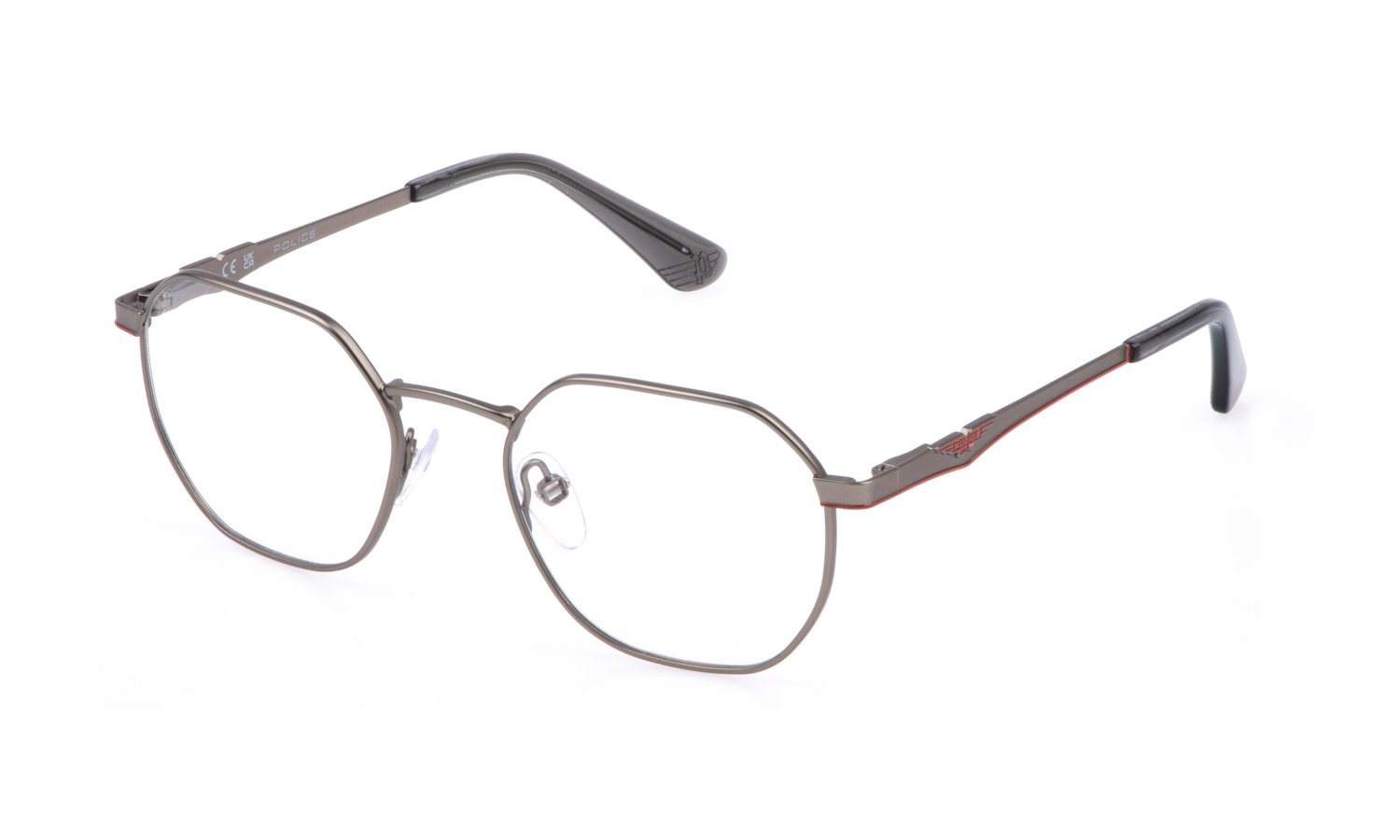Das Bild zeigt die Korrektionsbrille 582 von Polo in der Farbe Braun.