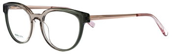 abele optik Brille für Damen in grün-braun transparent 149121