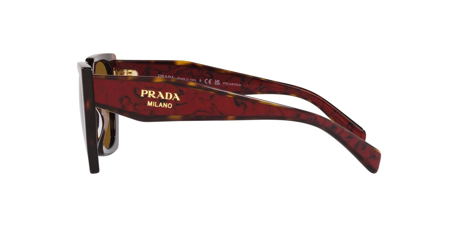 Das Bild zeigt die Sonnenbrille PR15WS 2AU5Y1 von der Marke Prada in havanna.