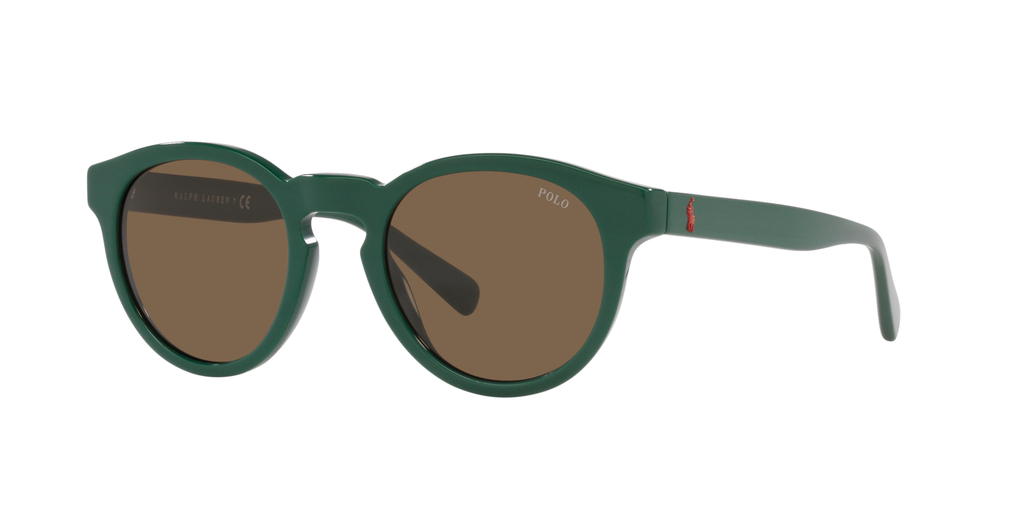 Polo Ralph Lauren Sonnenbrille in Waldgrün glänzend PH4184 542173