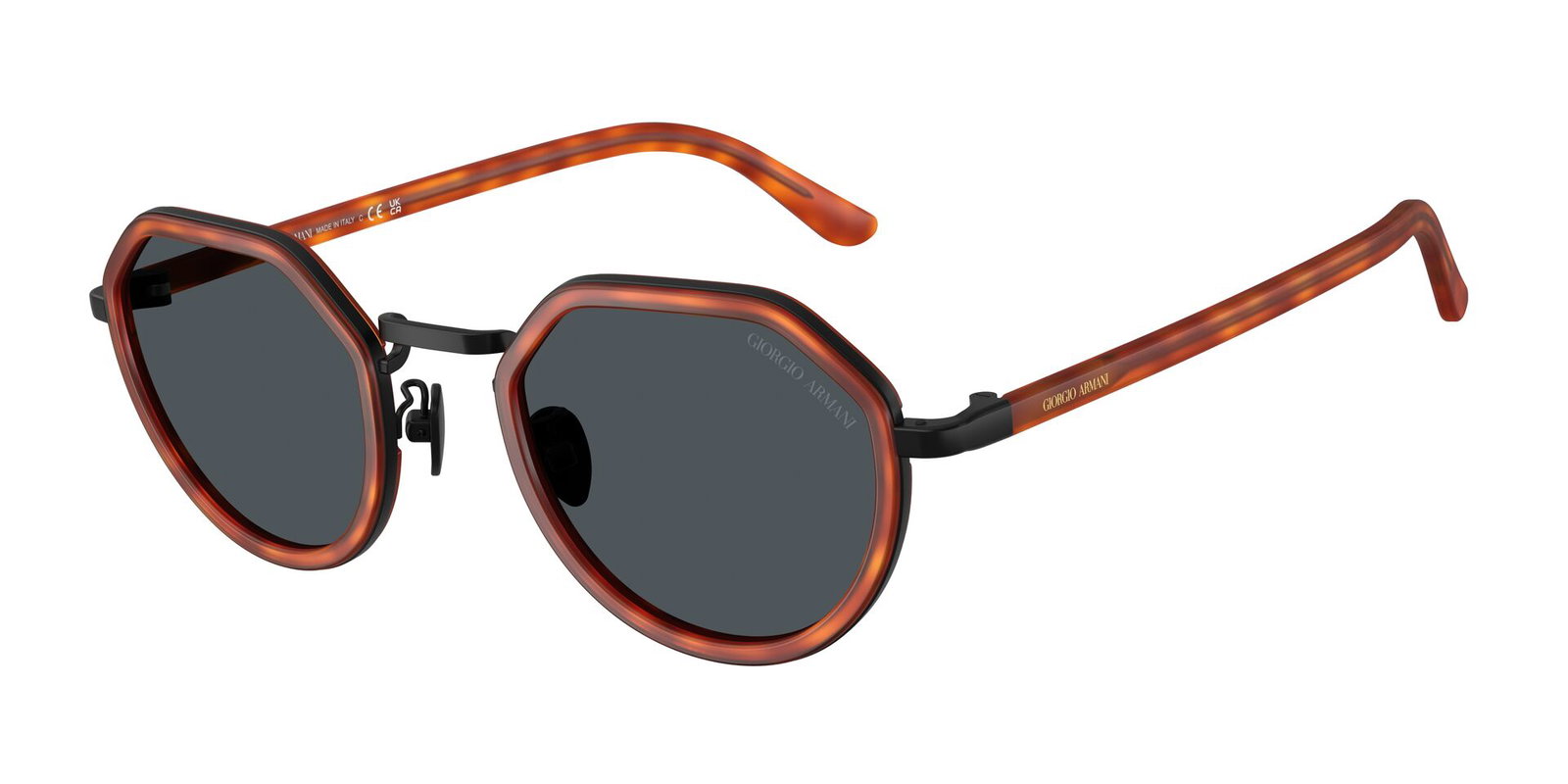 Das Bild zeigt die Giorgio Armani Sonnenbrille AR6181 in Rotbraun
