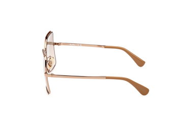 Das Bild zeigt die Sonnenbrille MM0070-H 34K von der Marke Max Mara in Braun.