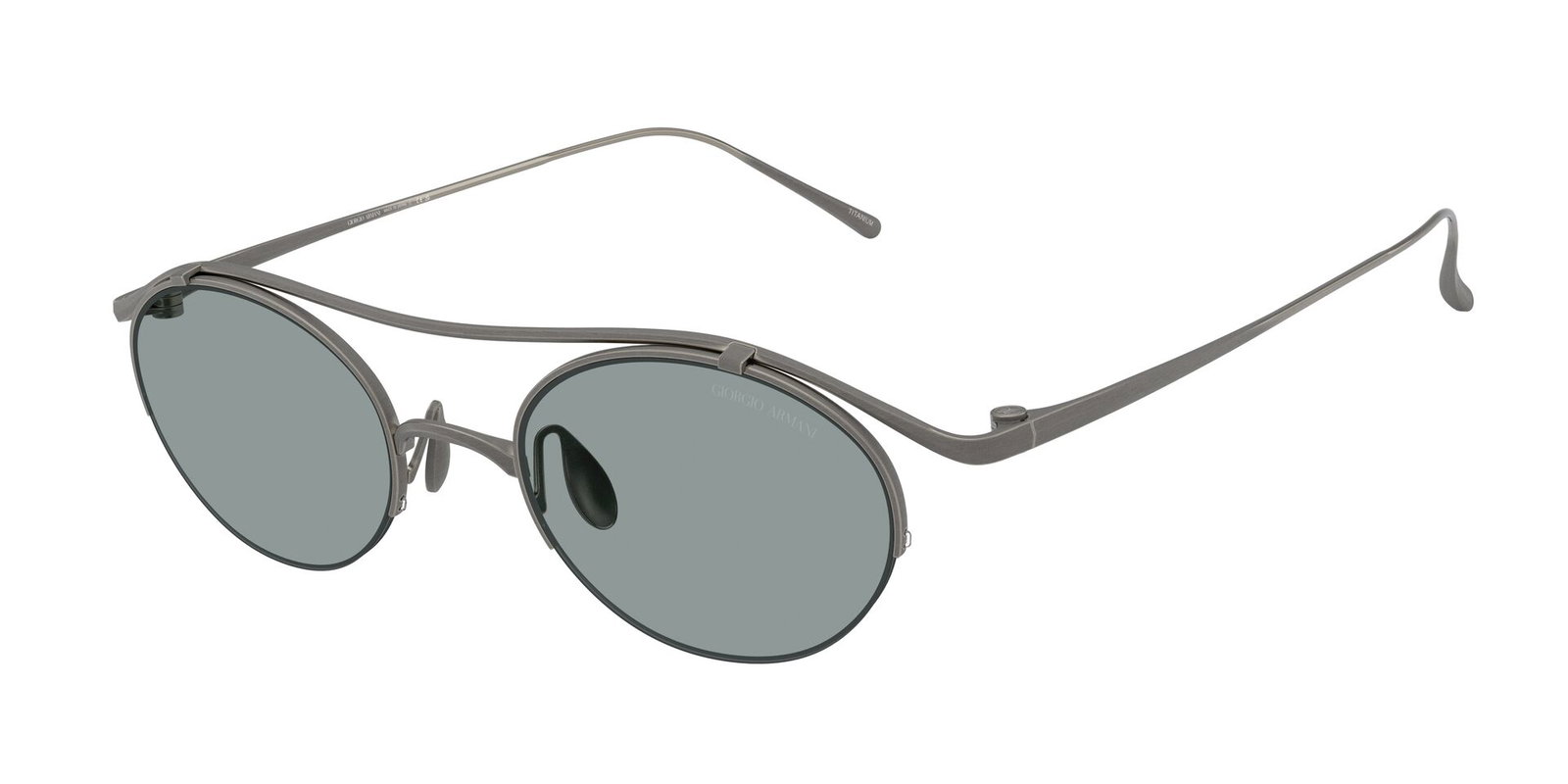Das Bild zeigt die Giorgio Armani Sonnenbrille AR6172 in Grau
