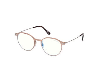 Das Bild zeigt die Korrektionsbrille FT5866-B 035 von der Marke Tom Ford in bronze.