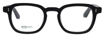 Das Bild zeigt die Brille 149331 von der Marke Abele Optik in schwarz matt.