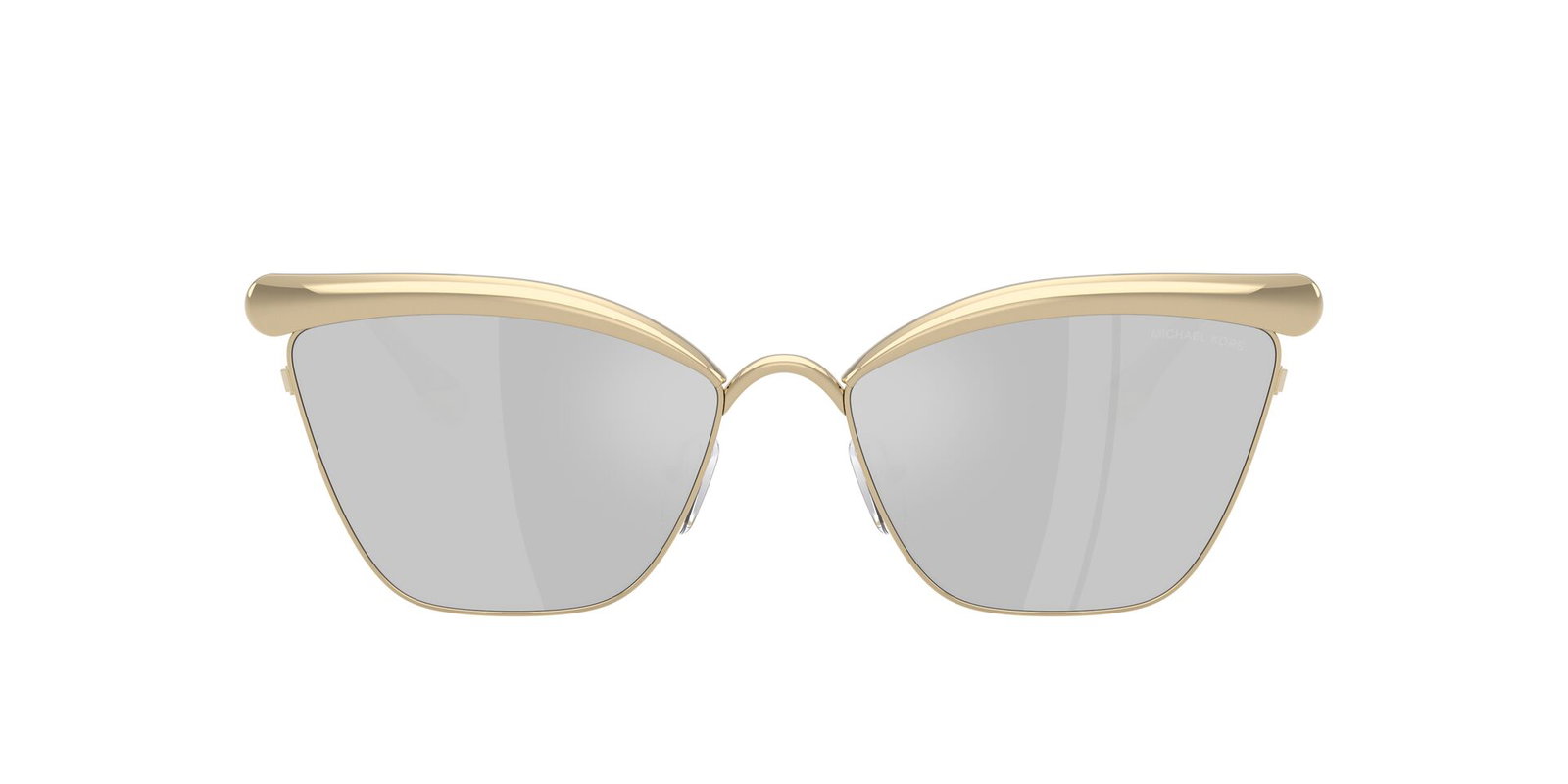 Auf diesem Bild sehen Sie die Sonnenbrille 0MK1174 von Michael Kors in Hellgold.