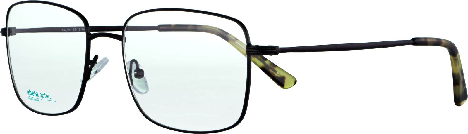 abele optik Brille 143301 in schwarz