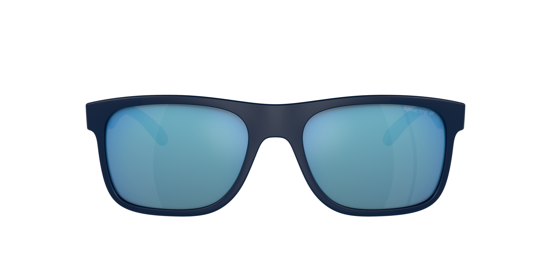Das Bild zeigt die Sonnenbrille AN4341 275422 von der Marke Arnette in blau/schwarz.