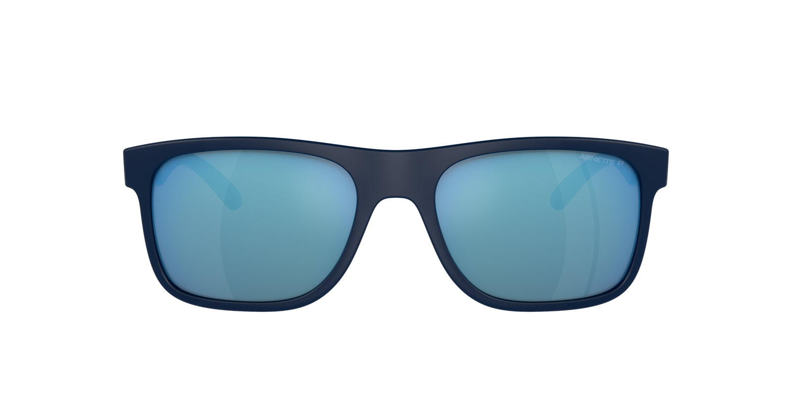 Das Bild zeigt die Sonnenbrille AN4341 275422 von der Marke Arnette in blau/schwarz.