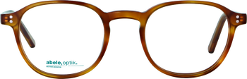 Das Bild zeigt die Korrektionsbrille 142001 von der Marke Abele Optik in havanna hell.