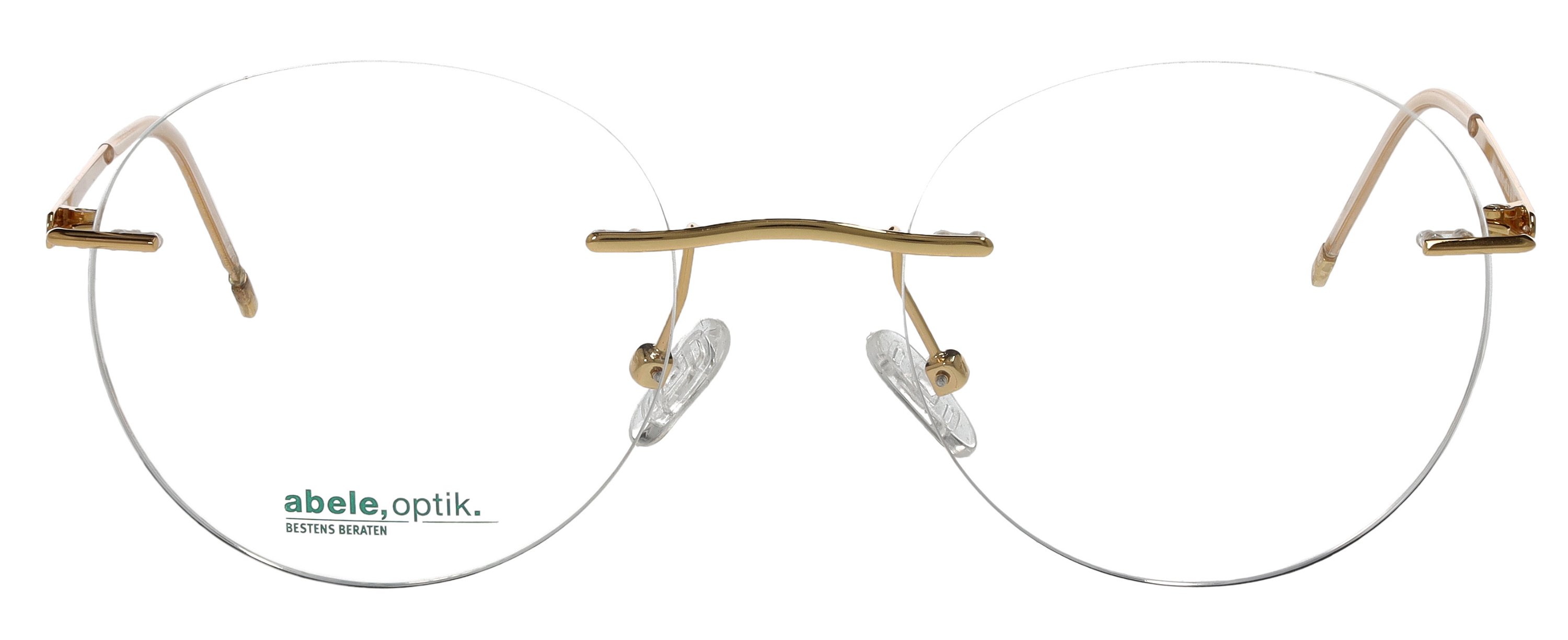 abele optik Brille für Damen in gold 146301