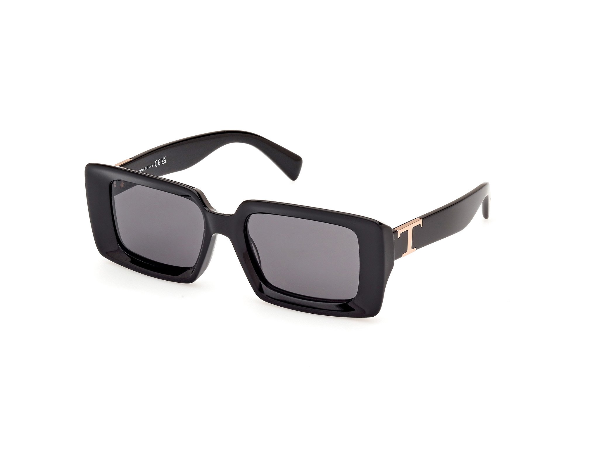 Das Bild zeigt die Sonnenbrille TO0366 01A von der Marke Tod´s in  schwarz.