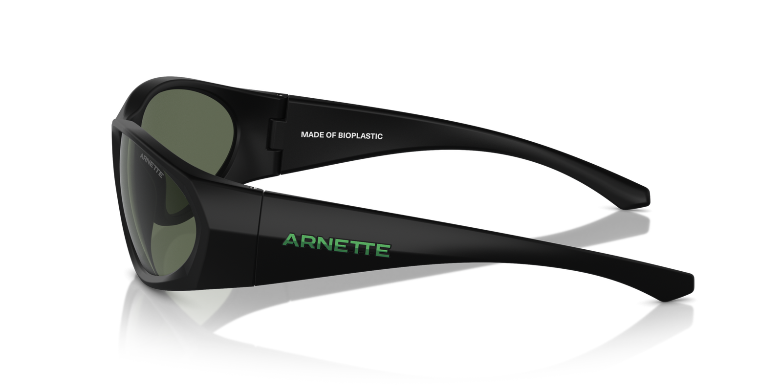 Das Bild zeigt die Sonnenbrille AN4342 275871 von der Marke Arnette in schwarz.