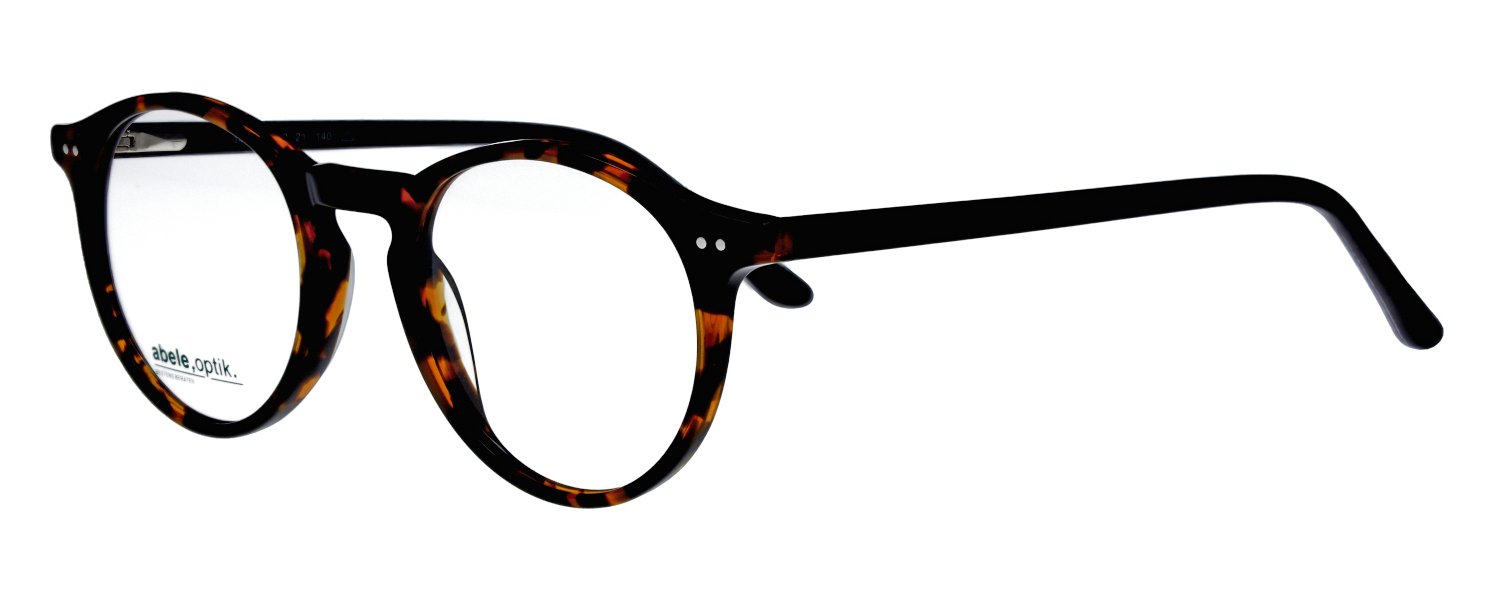 abele optik Brille für Damen rund havanna aus Kunststoff 146771