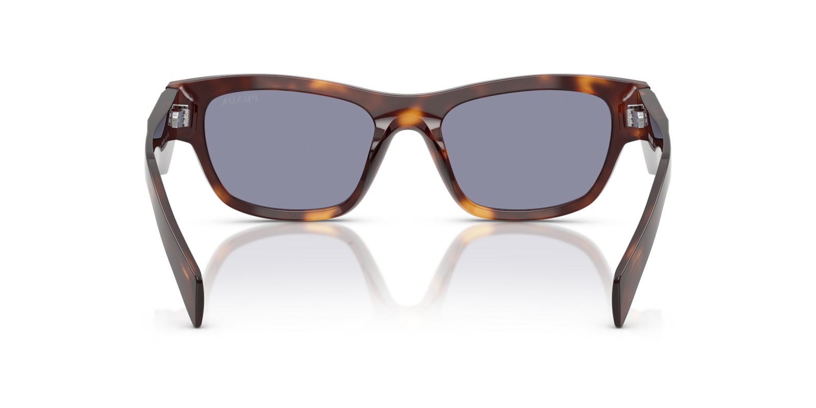 Auf diesem Bild sehen Sie die Sonnenbrille 0PR B09S von Prada in der Farbe Havanna.
