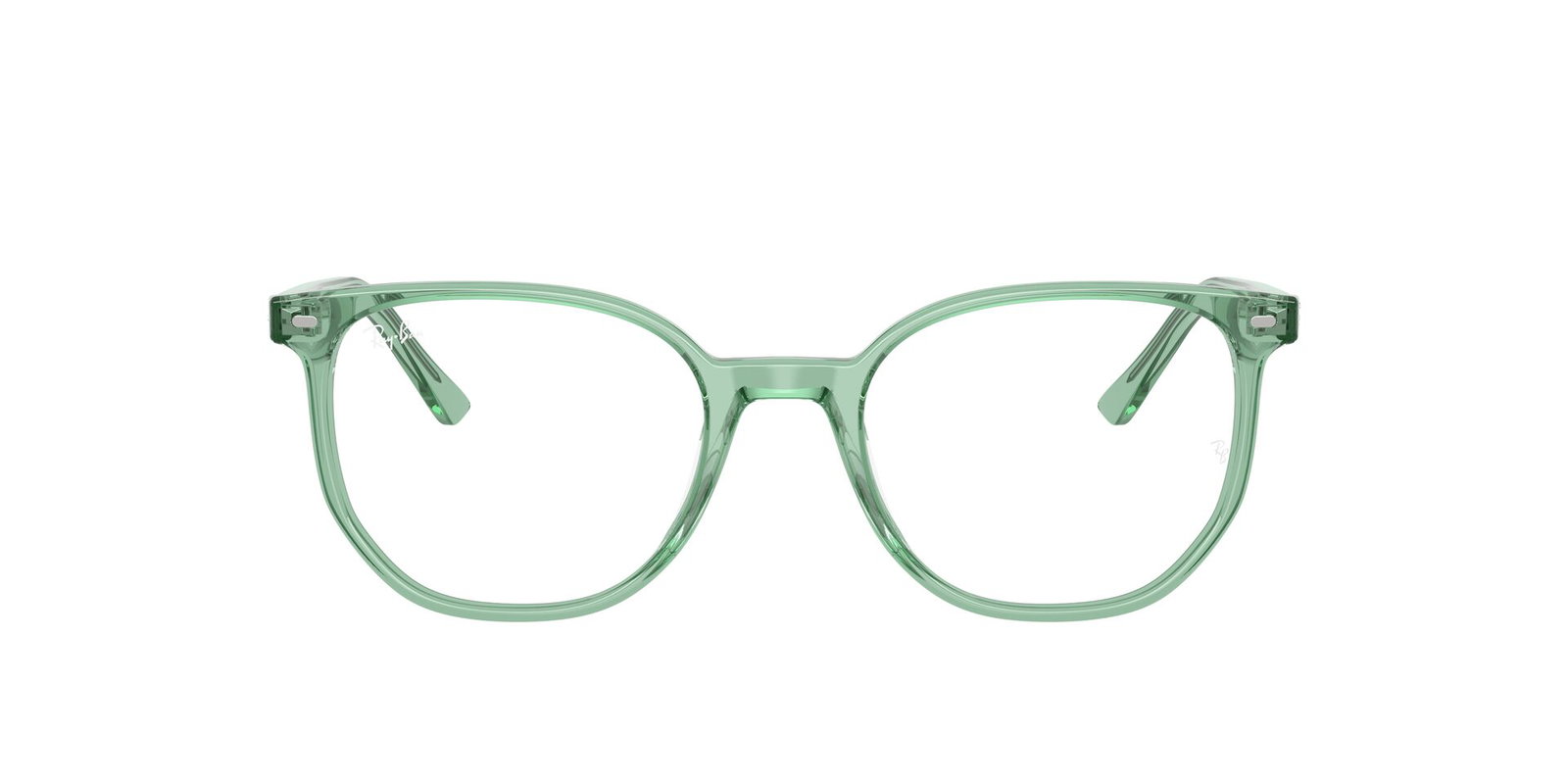 Das Bild zeigt die Korrektionsbrille RX5397 8443 von der Marke Ray-Ban in Mint gestreift.